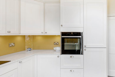 Inspiration for a medium sized galley enclosed kitchen in Other.