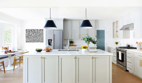 See Inside a Designer’s Family-Friendly Kitchen and TV Room