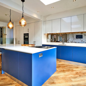 Rusted Iron Mirror Splashbacks