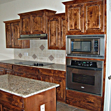 Rustic Alder Cabinets