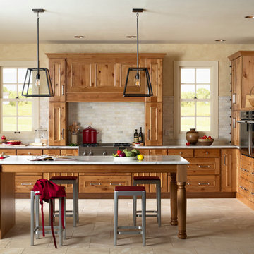Rustic Alder Kitchen