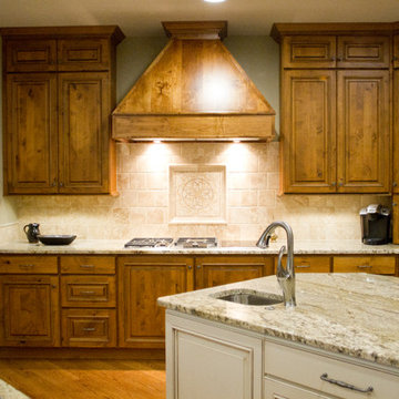 Rustic Alder Parade of Homes Kitchen