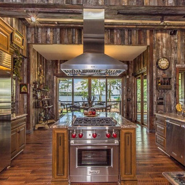 Rustic Cabin Kitchen