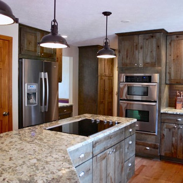 Rustic Character Maple Kitchen