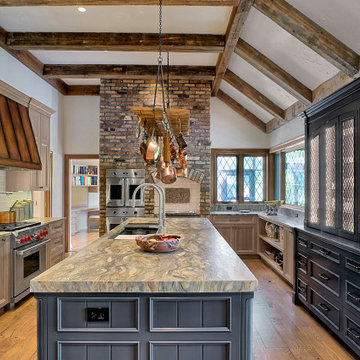 Rustic Chicago North Shore Kitchen