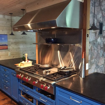 Rustic Contemporary Camp Kitchen