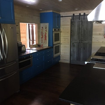 Rustic Contemporary Camp Kitchen