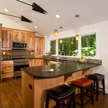 Rustic Contemporary Open Floor Plan in Reston, VA