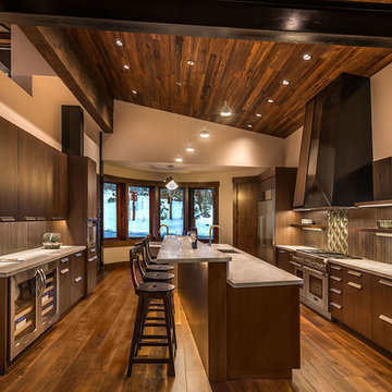 Rustic Contemporary Ski Lodge