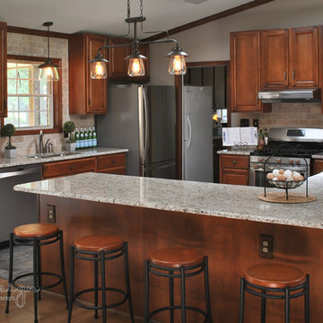 Rustic, country kitchen