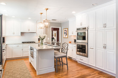 Elegant kitchen photo in Philadelphia