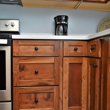 Rustic Farmhouse Kitchen. Haas Signature Collection