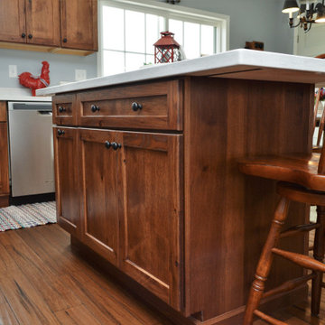 Rustic Farmhouse Kitchen. Haas Signature Collection
