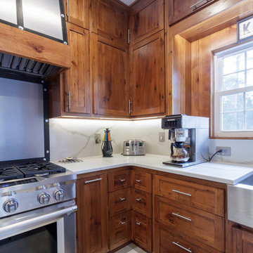 Rustic Hickory Custom Kitchen