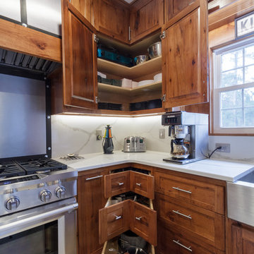 Rustic Hickory Custom Kitchen