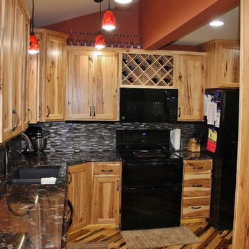 Rustic Hickory Kitchen