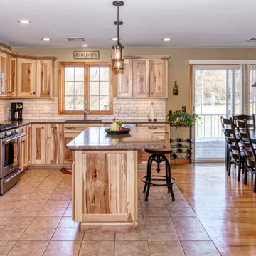 Rustic Hickory Kitchen Chester