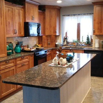 Rustic Hickory Kitchen