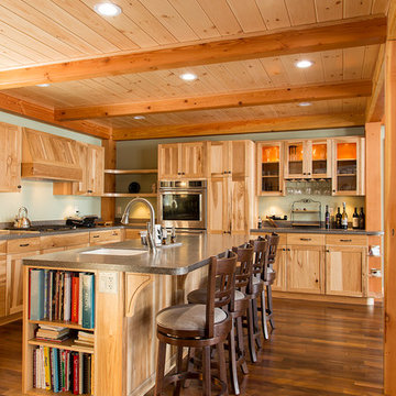 Rustic Hickory Kitchen