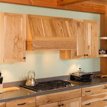 Rustic Hickory Kitchen
