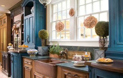 Kitchen Sinks: Antibacterial Copper Gives Kitchens a Gleam