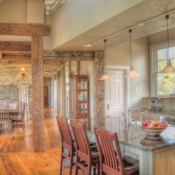 Rustic Kitchen & Dining - Whispering Pines Estate