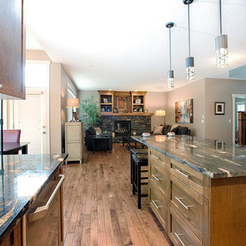Rustic Kitchen & Main Floor