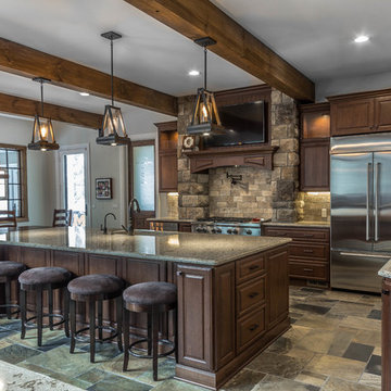 Rustic Kitchen in Brighton, MI