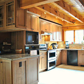 Rustic Kitchen Remodel in Princeton, MA