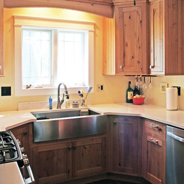 Rustic Knotty Kitchen