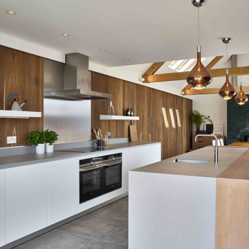 Rustic Modern Family Kitchen