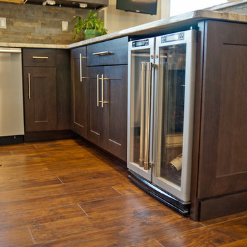 Rustic Modern kitchen remodel in Kendall Park NJ