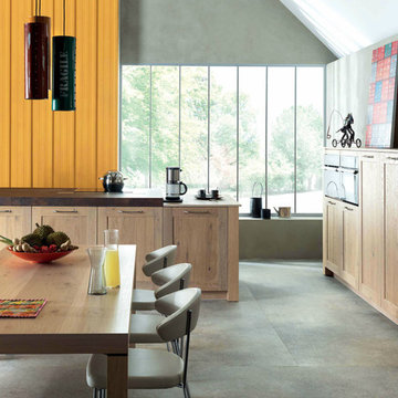Rustic modern shaker style Kitchen by Schmidt