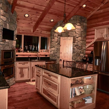 Rustic Mountaintop Kitchen