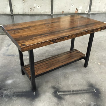 Rustic Reclaimed Wood Dining Table