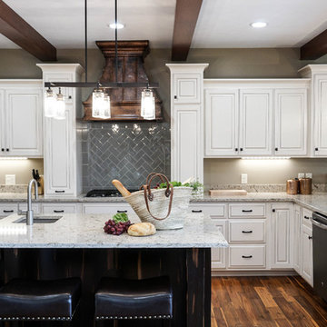 Rustic White Kitchen