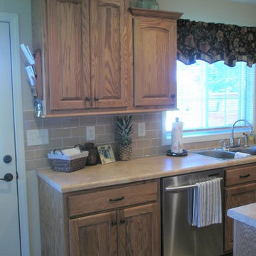 Rustic Wood Kitchen Cabinetry
