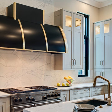 Rutt Cabinetry - Bold Styled Kitchen - Drury Design