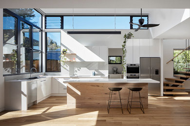 Design ideas for a scandi kitchen in Melbourne.