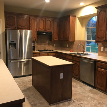 S J Loveland Before and After Kitchen Pics