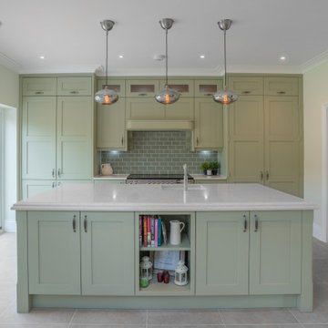 Sage Green Shaker Kitchen