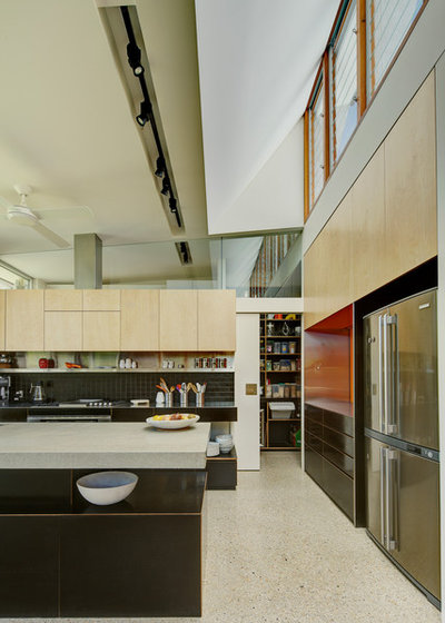 Contemporary Kitchen by Sam Crawford Architects