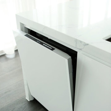 SALINI Fully Integrated Dishwasher in Modern Kitchen