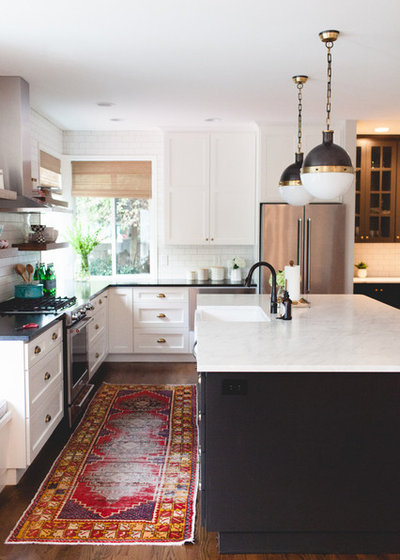 Transitional Kitchen by Cooper Studio