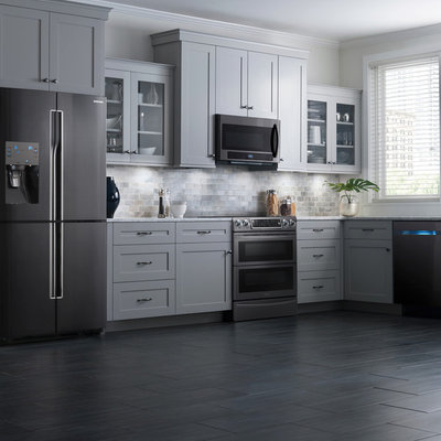 Contemporary Kitchen by Samsung Canada