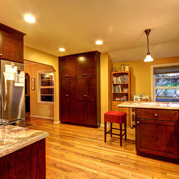 San Jose Traditional Kitchen Remodel - open space