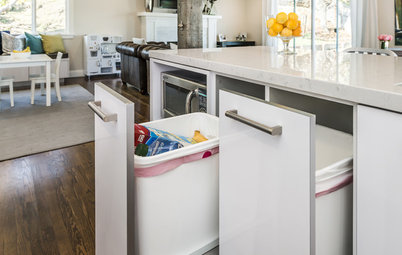 How to Get Your Pullout Waste and Recycling Cabinets Right