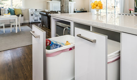 How to Get Your Pullout Waste and Recycling Cabinet Just Right