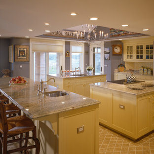 Coastal kitchen appliance - Inspiration for a coastal kitchen remodel in Boston