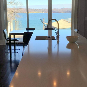 Sands Point Water Front Contemporary Kitchen